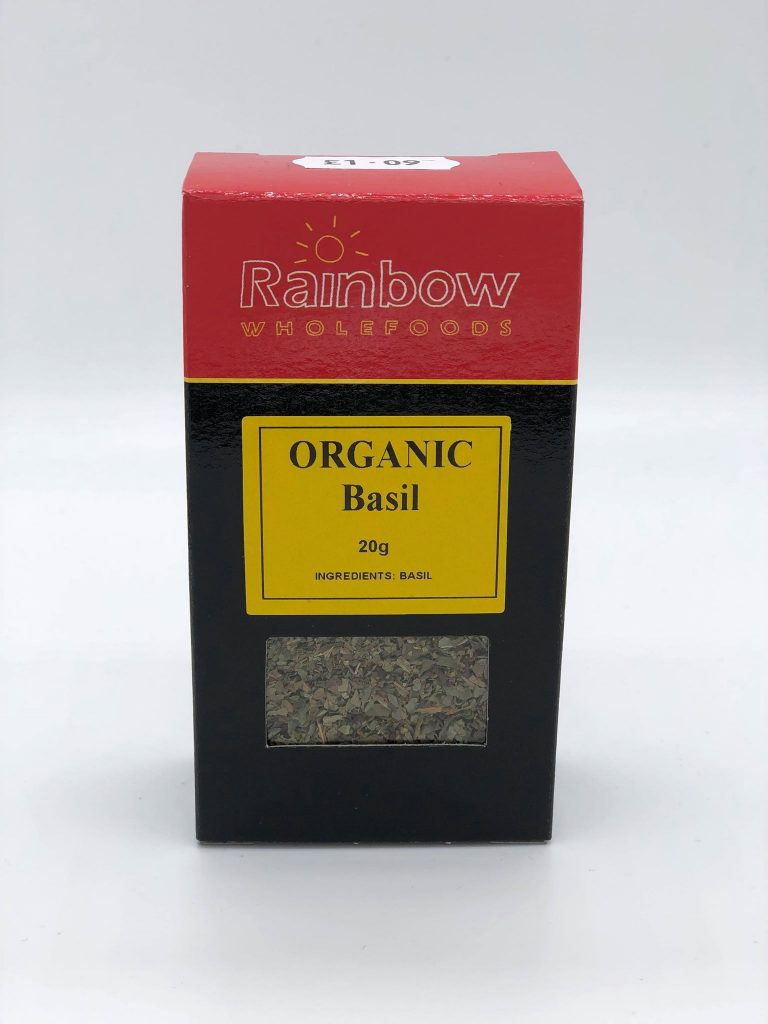 Organic Basil 20g - Poppy's Pantry
