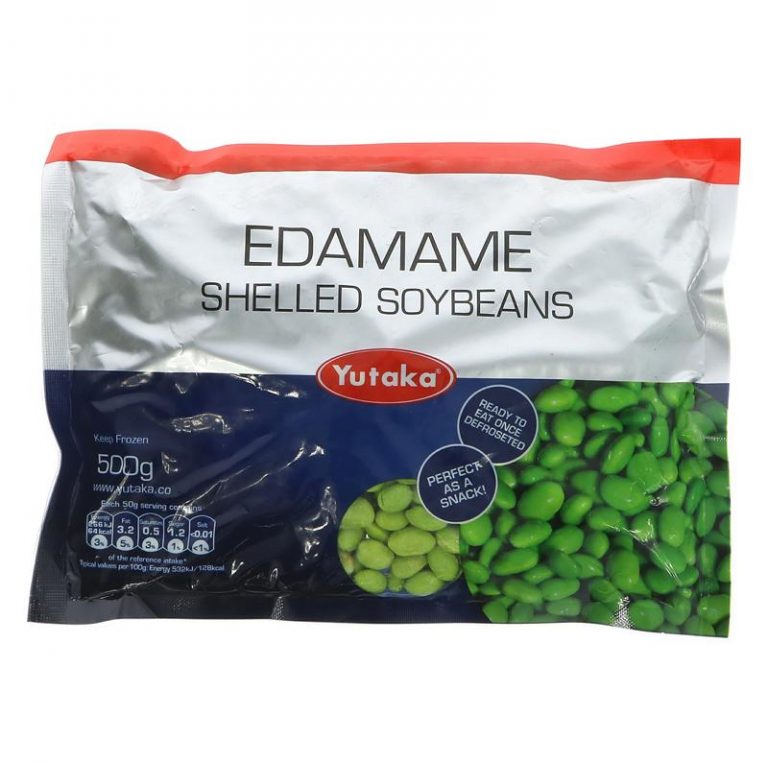 Yutaka Shelled Edamame Beans 500g Poppy's Pantry